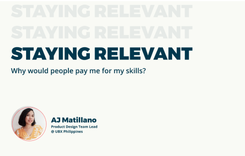 Image: Staying Relevant: Why would people pay me for my skills?